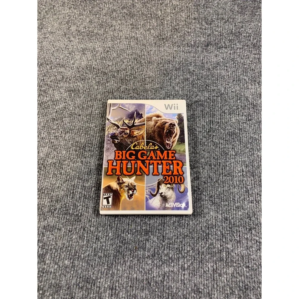 Cabela's Big Game Hunter 2010 (Nintendo Wii) CIB COMPLETE